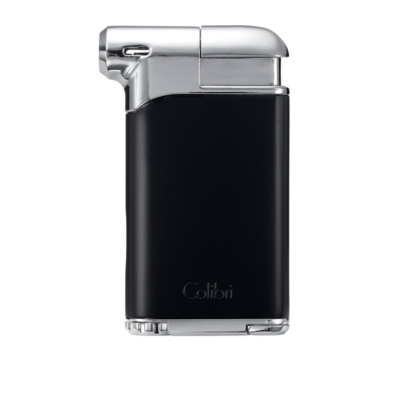 Colibri Pipe Lighter Pacific Black/Chrome