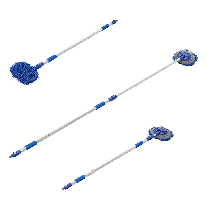 ProPlus Wasborstel chenille microvezel telescopische steel 2,5 meter