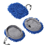 ProPlus Chenille microvezel hoes voor telescopische wasborstel 150650V01/652V01 blauw