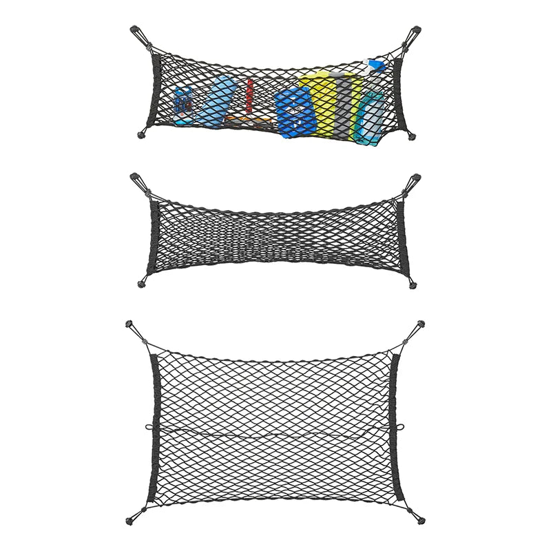 ProPlus Bagagenet elastisch 80x50cm met kunststof haken NS-3