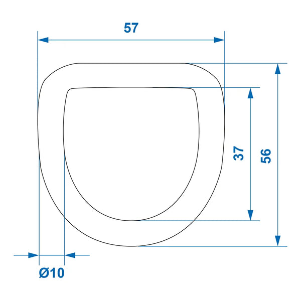 ProPlus D-ring 10mm