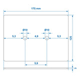 ProPlus Montageplaat voor 342138 en 342134