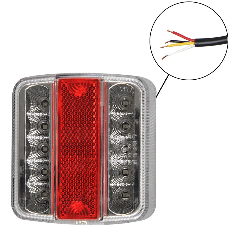 ProPlus Achterlicht 4 functies 98x105mm 14LED PM in blister