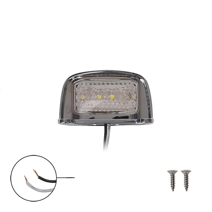 ProPlus Kentekenverlichting 12/24V 76x41mm LED chroom