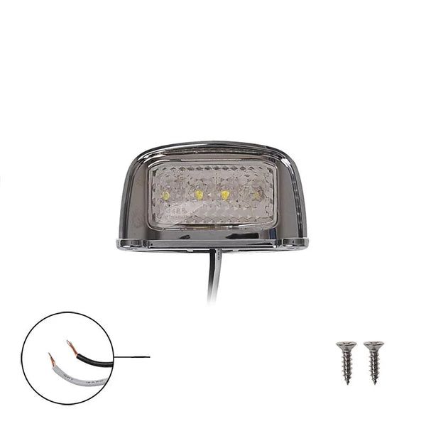 ProPlus Kentekenverlichting 12/24V 76x41mm LED chroom