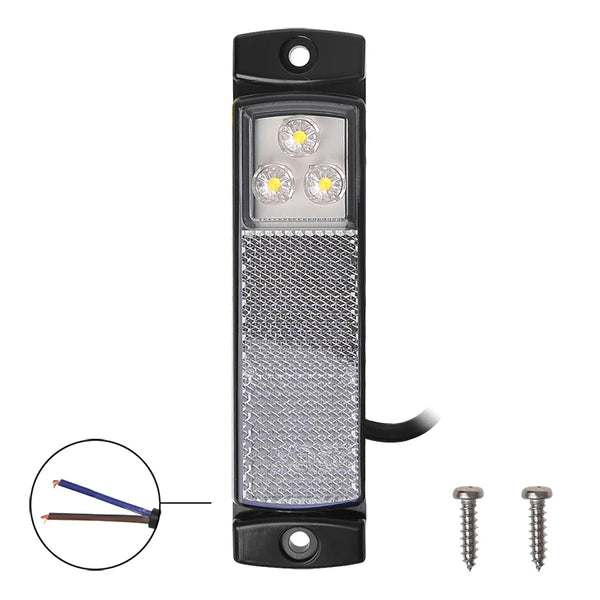 ProPlus Markeringslamp 12/24V wit 126x30mm LED