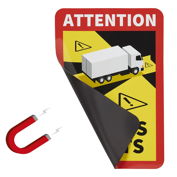 ProPlus Magneetsticker "Attention Angles Morts!" Vrachtwagen