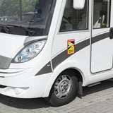 ProPlus Sticker - Dodehoek Markeringssticker - Camper - "Attention Angles Morts!"