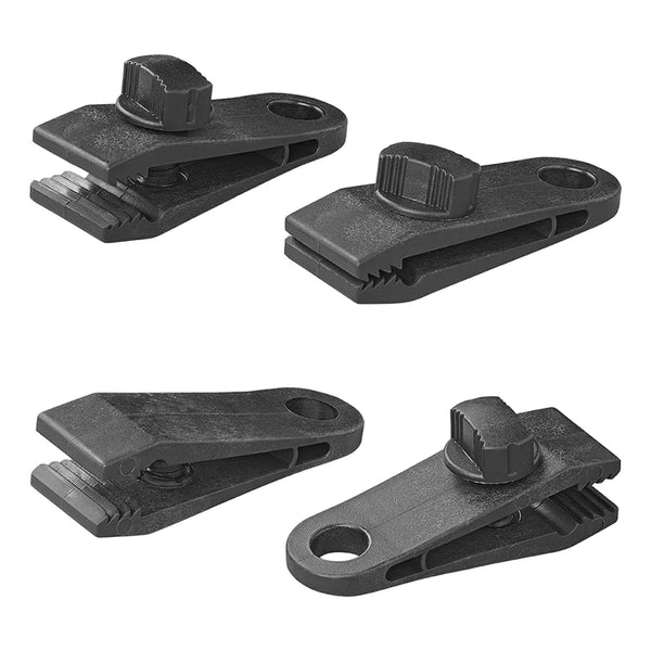 ProPlus Tenttapijt clips met schroef - set van 4 stuks