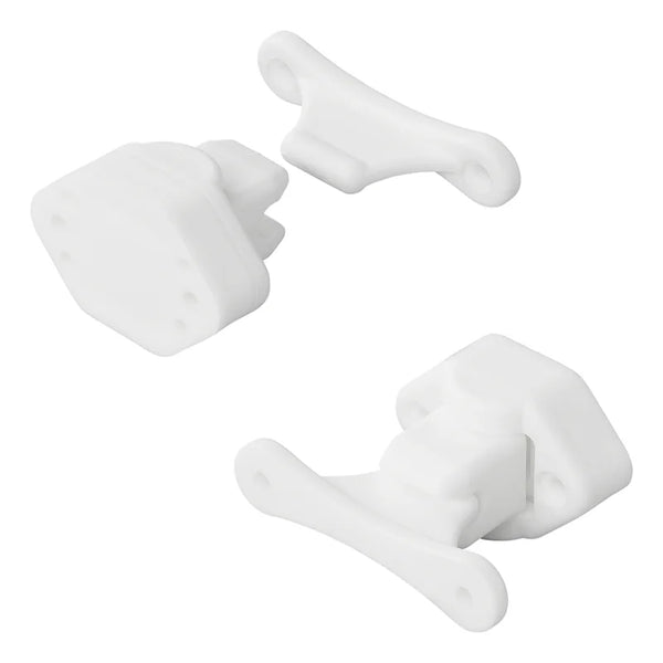 ProPlus Deurvanger wit scharnierend voor caravan/camper