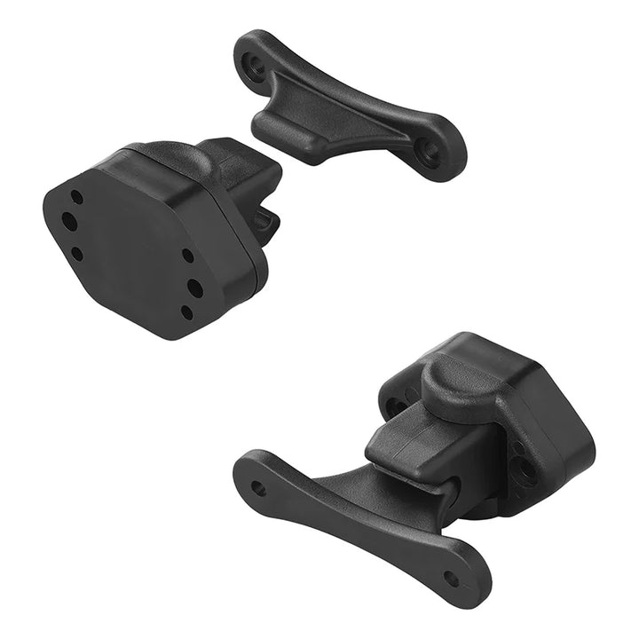 ProPlus Deurvanger zwart scharnierend voor caravan/camper