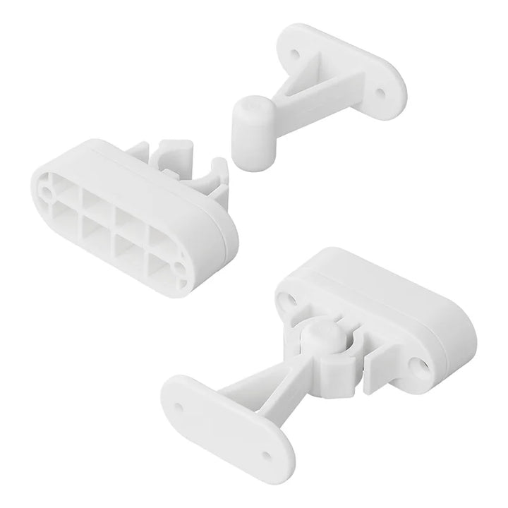 ProPlus Deurvanger met flexibele klem wit 2-delig