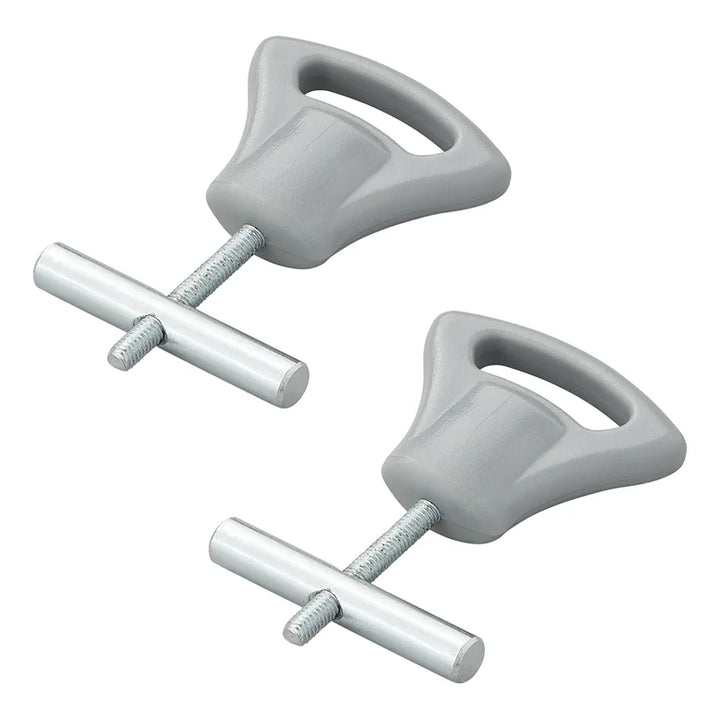 ProPlus Eindstop met kunststof knop voor tentrail 5-6mm - set van 2 stuks