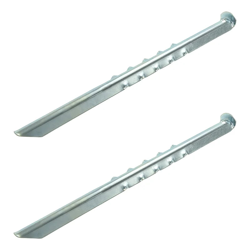 ProPlus Tentharing 40cm metaal geribbeld 2 stuks in polybag