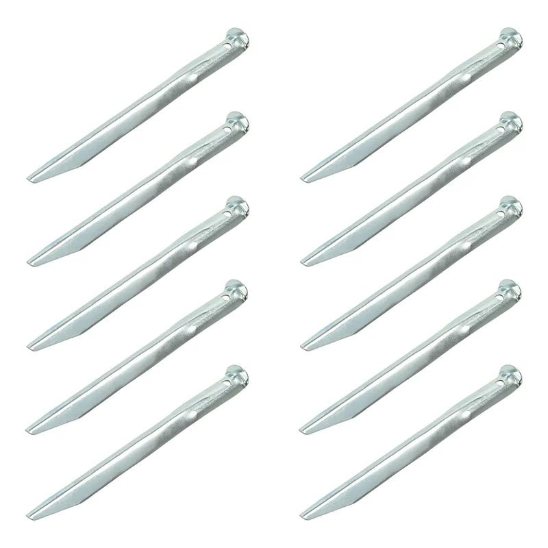 ProPlus Tentharing 22cm metaal halfrond 10 stuks in polybag