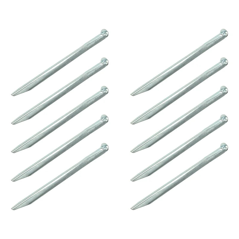 ProPlus Tentharing 30cm metaal halfrond 10 stuks in polybag
