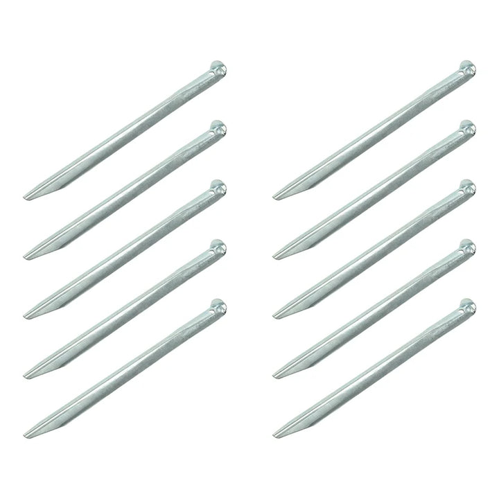 ProPlus Tentharing 30cm metaal halfrond 10 stuks in polybag