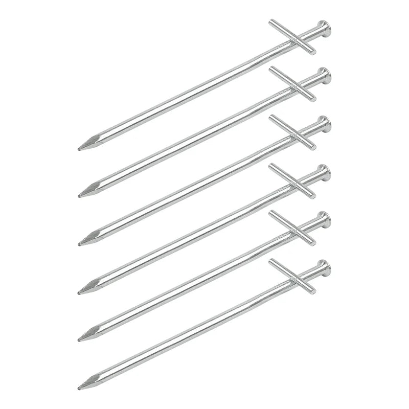 ProPlus Rotspen 17cm metaal met aangelaste dwarspen 6 stuks in polybag