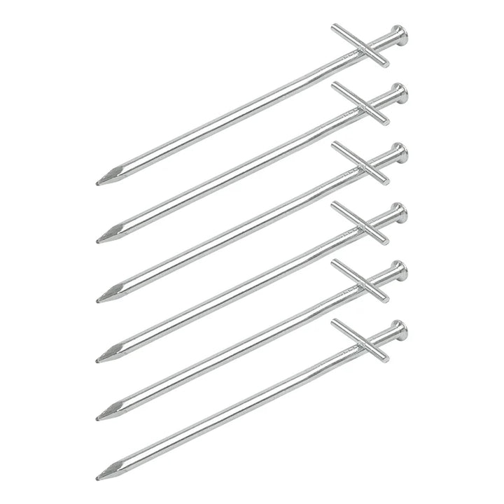 ProPlus Rotspen 17cm metaal met aangelaste dwarspen 6 stuks in polybag