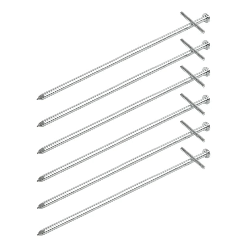 ProPlus Rotspen 23cm metaal met aangelaste dwarspen 6 stuks in polybag