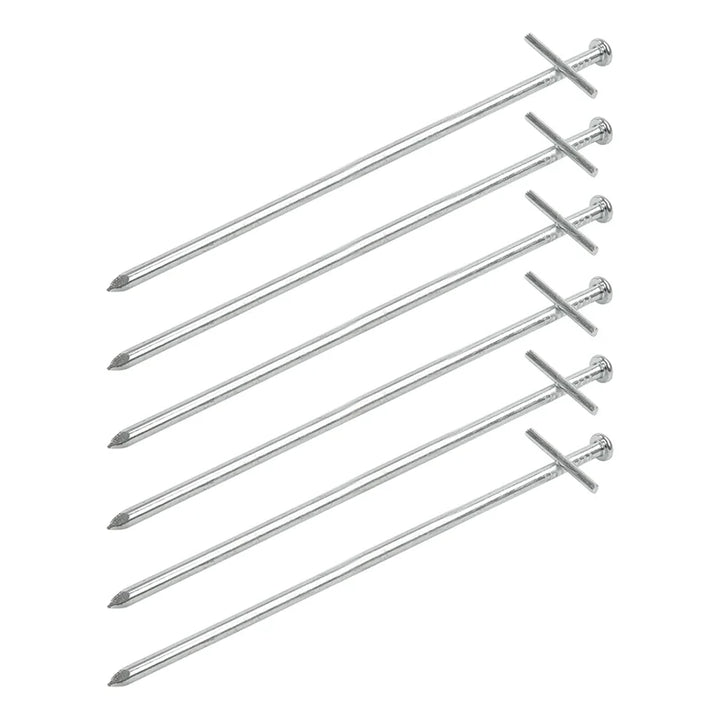 ProPlus Rotspen 23cm metaal met aangelaste dwarspen 6 stuks in polybag