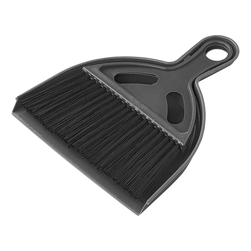 ProPlus Mini Stoffer en Blik - 17 x 1.5 cm - Zwart/Grijs