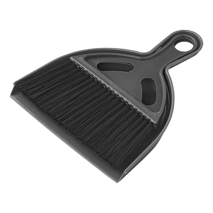 ProPlus Mini Stoffer en Blik - 17 x 1.5 cm - Zwart/Grijs