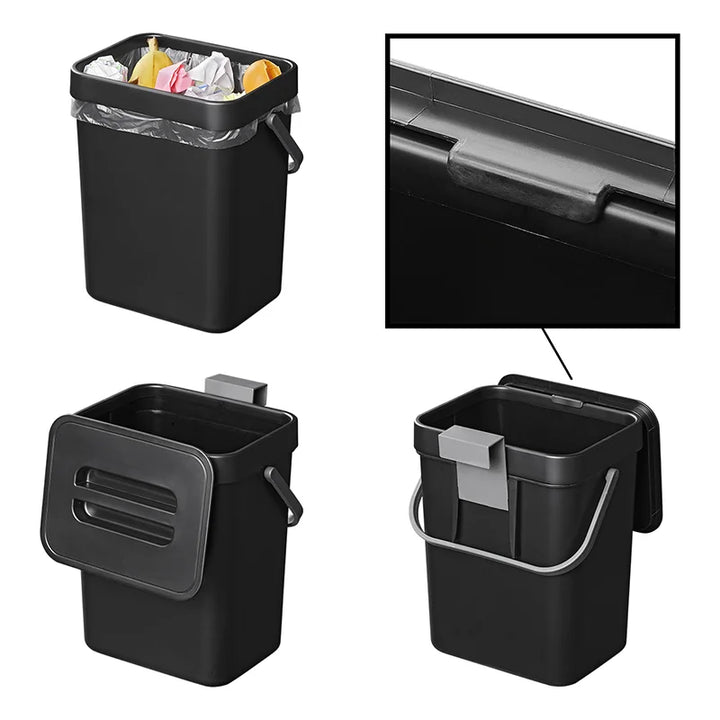 ProPlus Afvalbak met deksel 5L voor caravan/camper