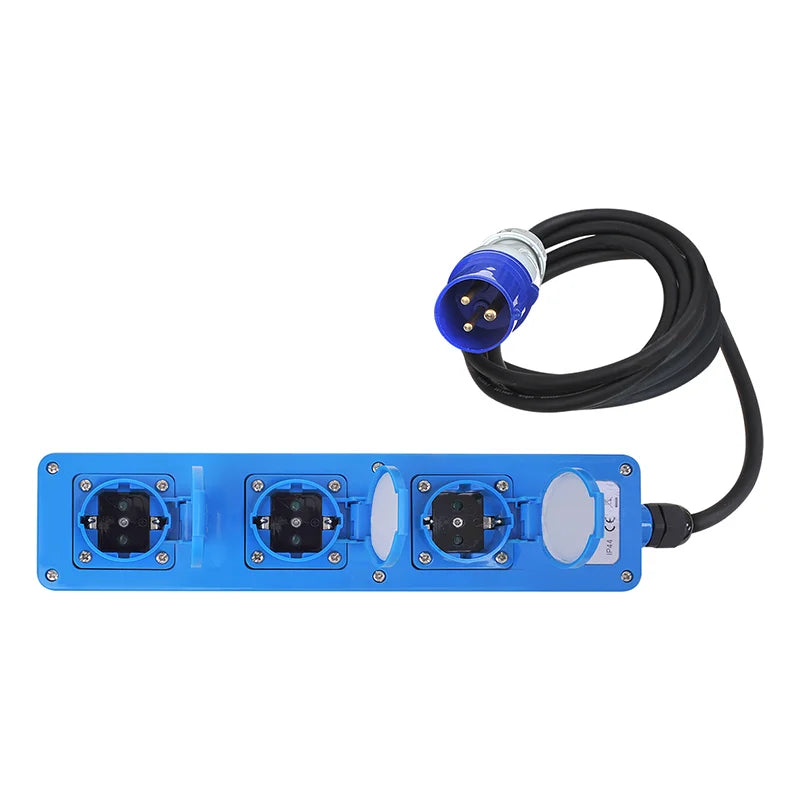 ProPlus CEE 3-weg Schuko stekkerdoos 1,5M