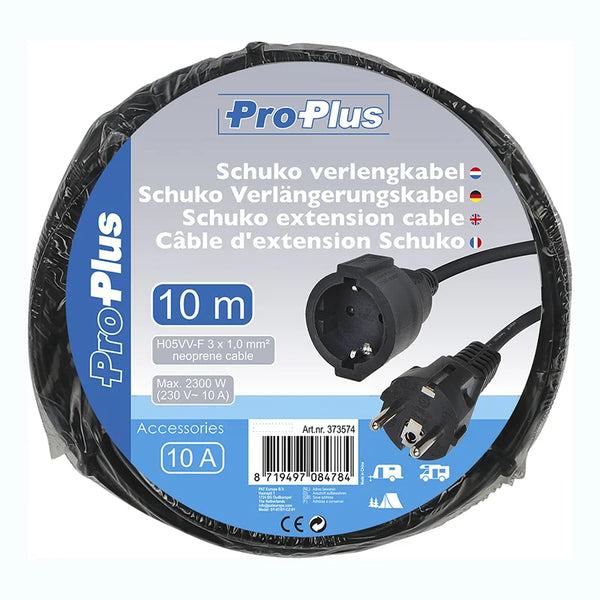 ProPlus Schuko verlengkabel 10M 3x1,0mm²