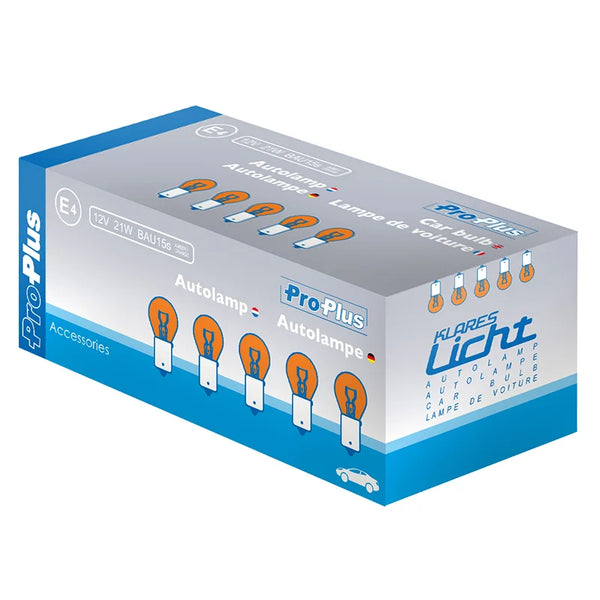 ProPlus Autolamp 12V 21W BAU15s oranje per stuk