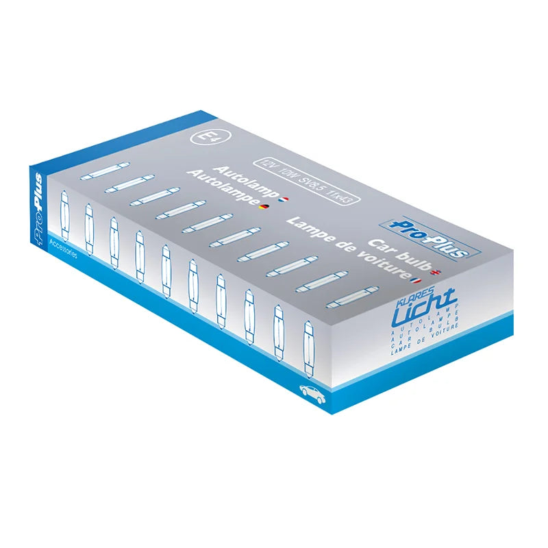 ProPlus Autolamp 12V 10W SV8,5 11x43 per stuk