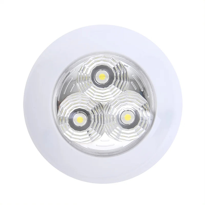 ProPlus Plafonnière / opbouwarmatuur 3-leds 12V 290lm ø95x25mm