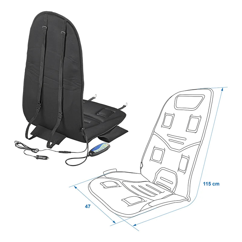 ProPlus Massage- &amp; Verwarmingskussen 12V 2 in1