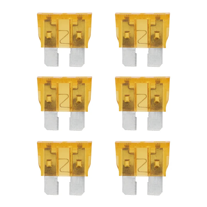 ProPlus Steekzekeringen standaard 5A licht bruin 6 stuks in blister