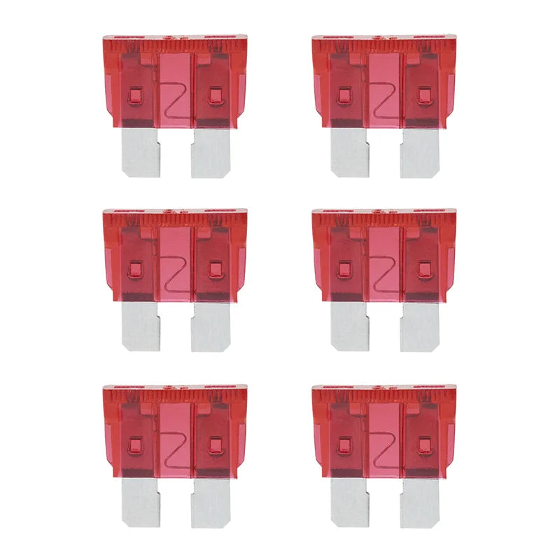 ProPlus Steekzekeringen standaard 10A rood 6 stuks in blister