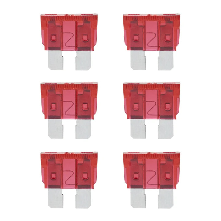 ProPlus Steekzekeringen standaard 10A rood 6 stuks in blister