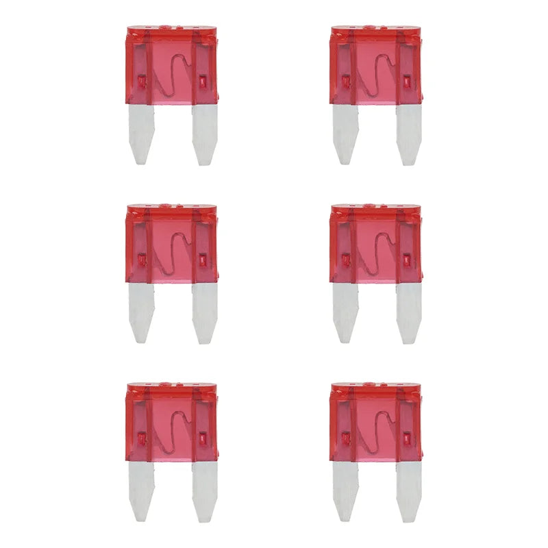 ProPlus Steekzekeringen mini 10A rood 6 stuks in blister