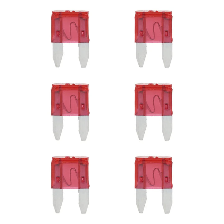 ProPlus Steekzekeringen mini 10A rood 6 stuks in blister