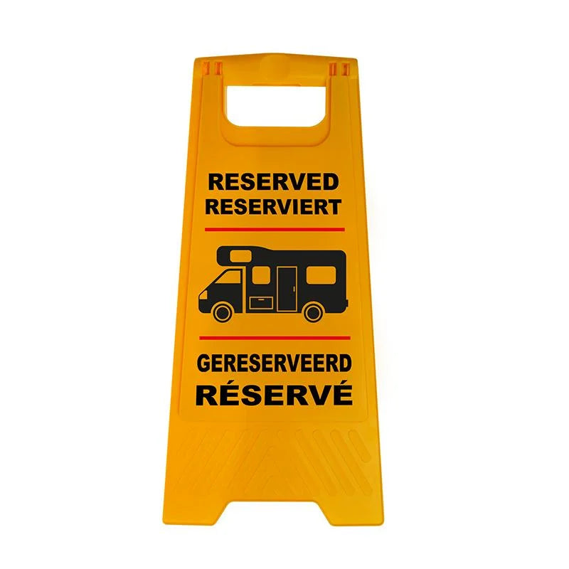 ProPlus Markeerbord "Gereserveerd" voor camper
