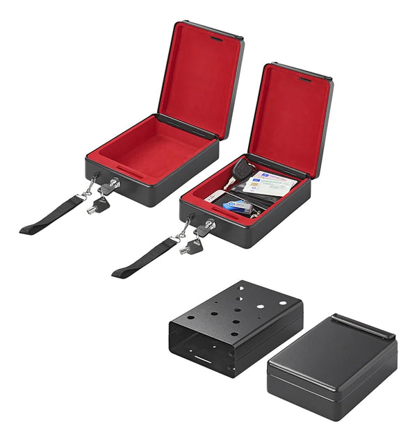 ProPlus Stalen kluis 225x165x85mm met slede