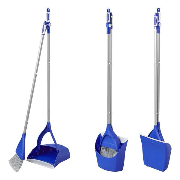 ProPlus Bezem en blik met steel