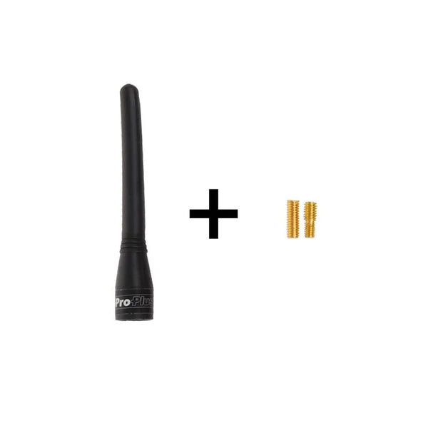 ProPlus Auto antenne 10cm incl. M5 & M6 adapters