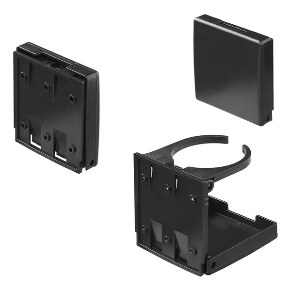 ProPlus Bekerhouder zwart verstelbaar en inklapbaar