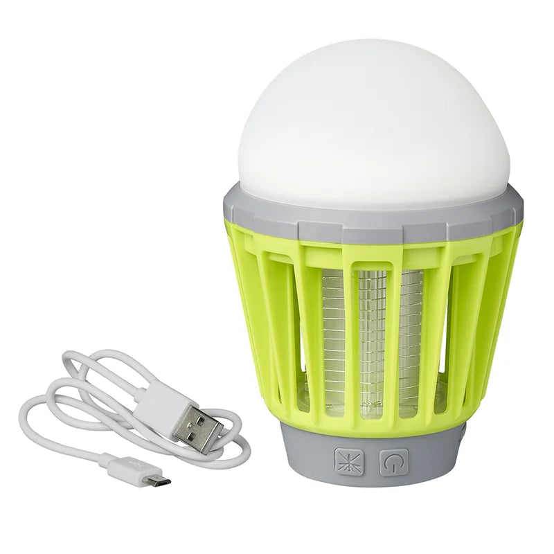 ProPlus Camping- &amp; Insectenlamp 2 in 1 oplaadbaar 8,8 x 12,5 cm