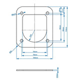 ProPlus Montageplaat SPP PW-01