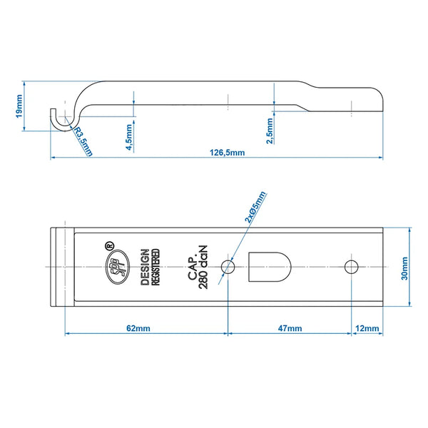 ProPlus Tegenstuk voor spansluiting SPP Z-02