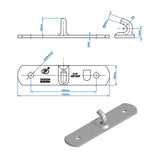 ProPlus Tegenstuk voor spansluiting SPP Z-03