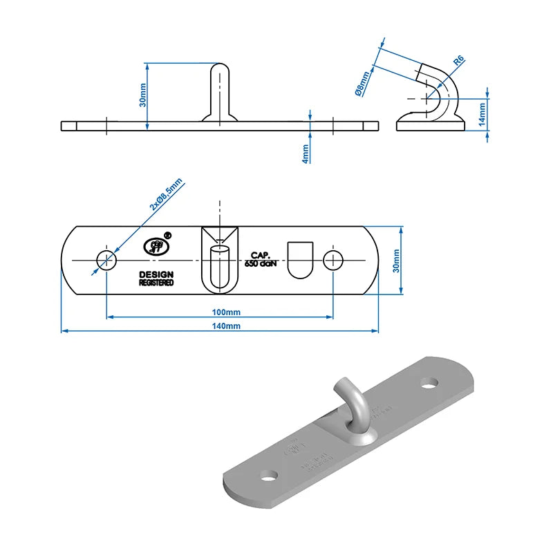 ProPlus Tegenstuk voor spansluiting SPP Z-03