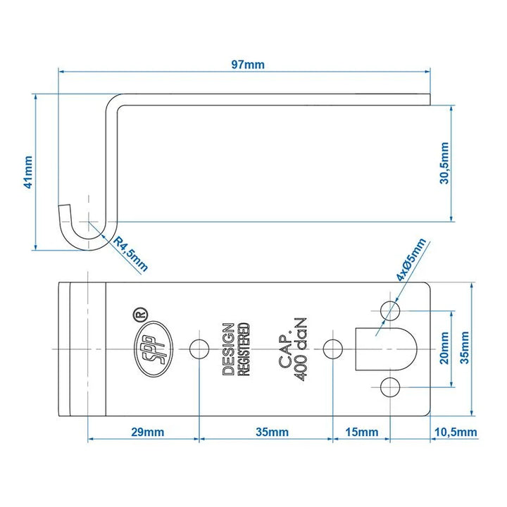ProPlus Tegenstuk voor spansluiting SPP Z-07